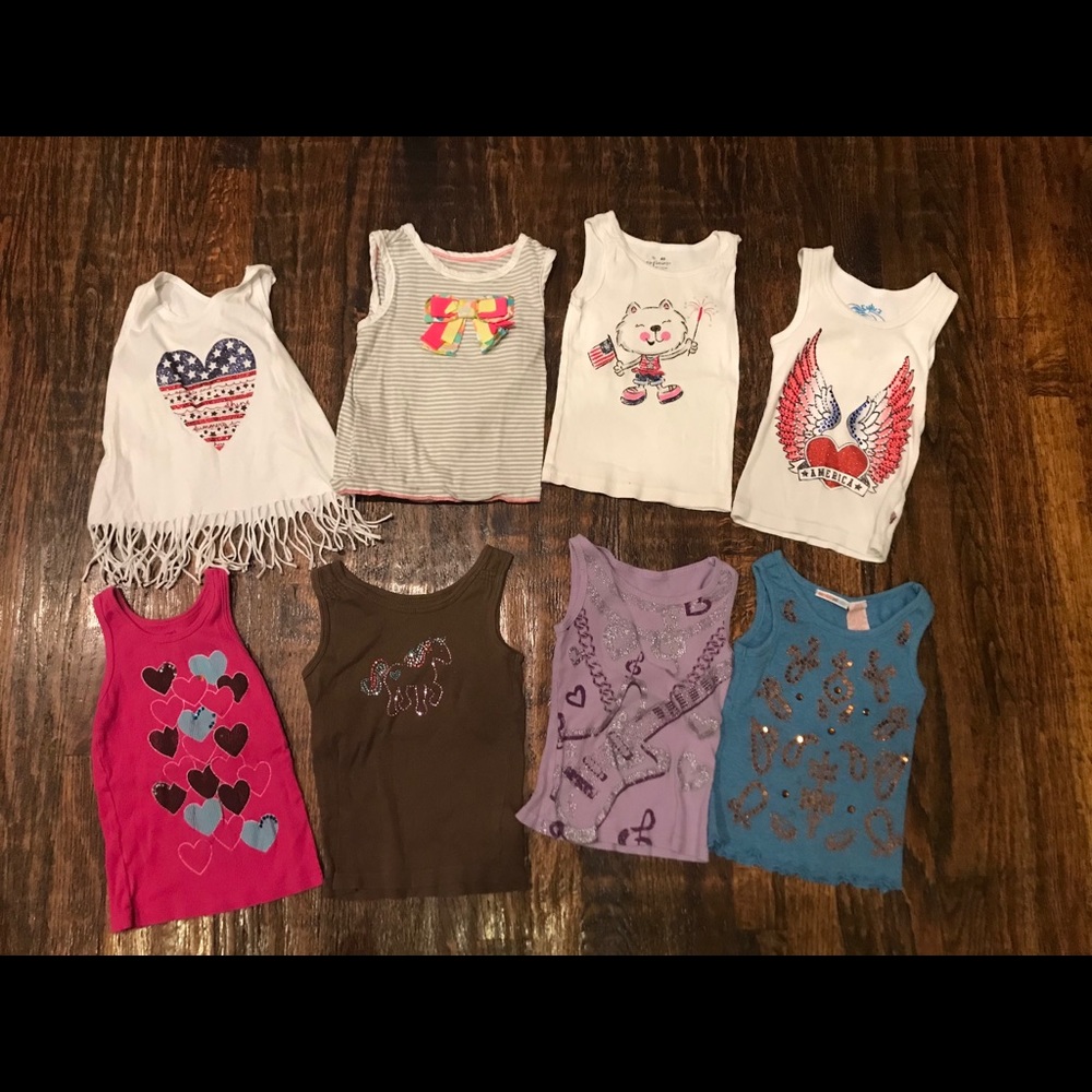 Girls tank tops